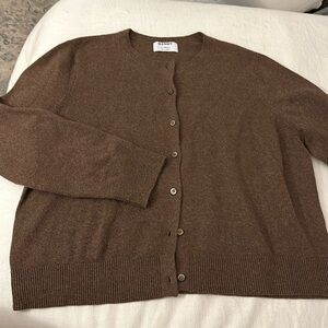 Never worn brown cardigan